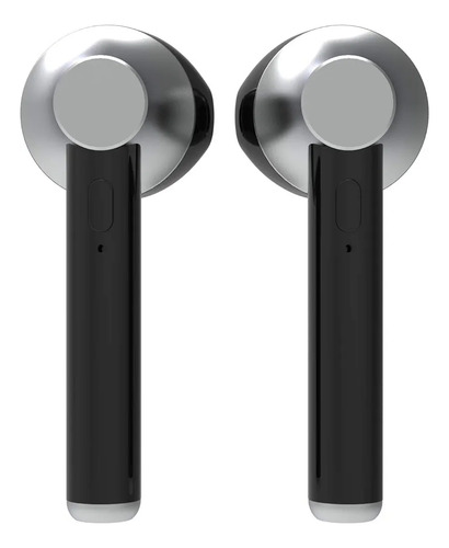 Audifonos Bluetooth Vivitar Metallic Accent Air Vibes Color Negro