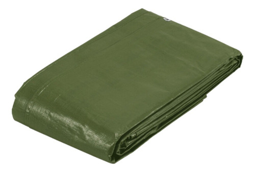 Lona Reforzada Verde 5 X 6 Mt Truper 16377
