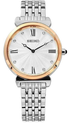 Reloj Mujer Seiko Sfq798 Cuarzo Pulso Plateado Just Watches