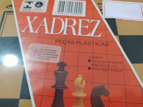 Jogo De Xadrez Oficial Com Estojo Em Madeira - Xalingo - Jogo de