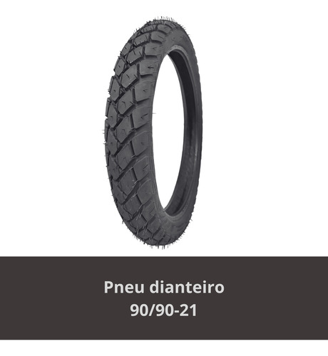 Pneu Dianteiro 90/90-21 Mod. Tourance Xre 300 Falcon 400 Xr