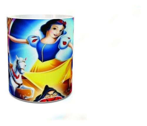 Taza Plástico Infantil Blancanieves