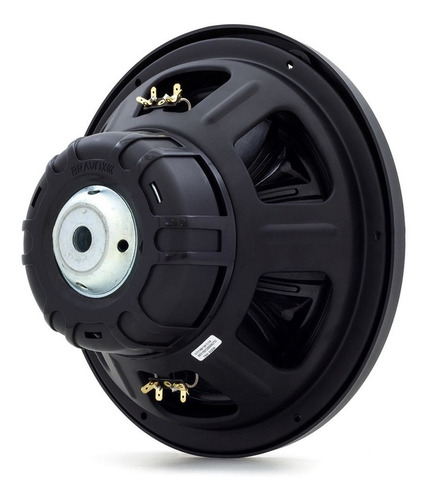 Subwoofer Bravox 12 Bk12 D4 350w Rms Bobina Dupla 4+4 Ohms