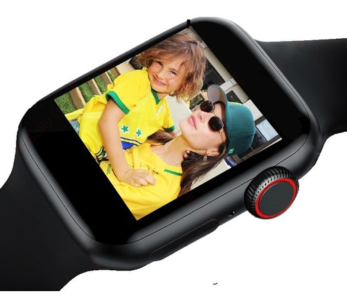  Relógio Smartwatch  44mm Fit Bluetooth Chamada Ios Android 