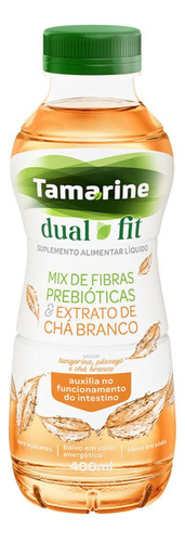 Suplemento Alimentar Tamarine Dual Fit 400ml Tangerina