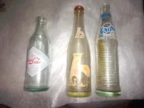 Comprar Lote De Antiguas Botellitas De Gaseosas Coleccionables