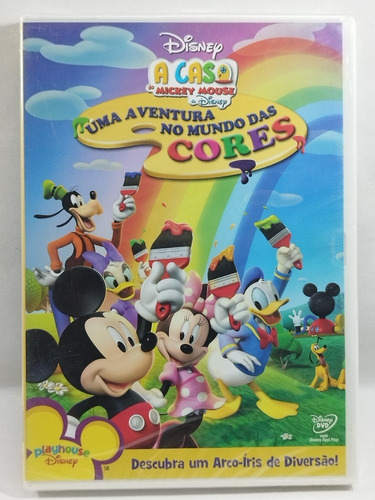 Dvd A Casa Do Mickey Mouse Uma Aventura No Mundo Das Cores