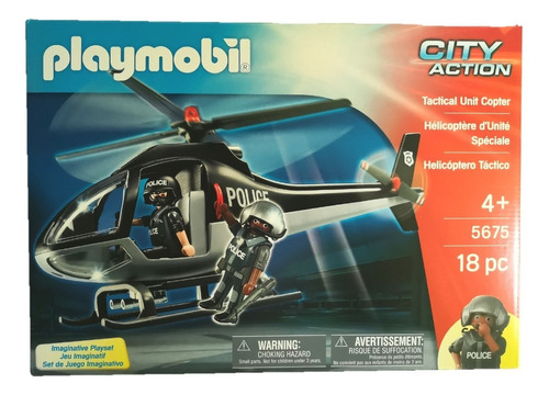 Playmobil Helicóptero Táctico 5675