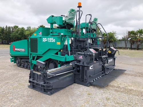 Pavimentadora Sobre Rubber Tracks Roadtec Rp195e Año 2017