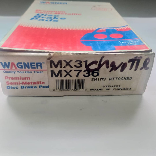 Pastillas De Freno Chevette, V.w., Mercedes Benz Wagner