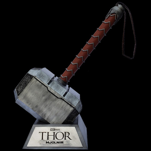 Mjolnir Thor Tamaño Real Impreso 3d - Cod.me016