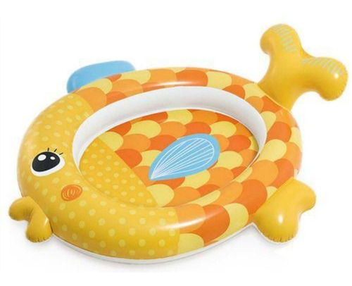 Piscina Inflável Infantil Peixinho Dourado 36 Litros Intex