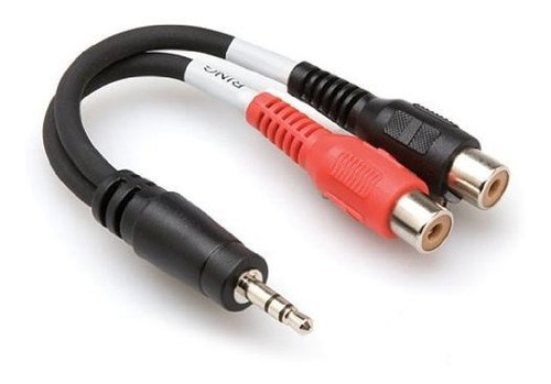 Cable Audio Estéreo Hosa Yra-154 3.5mm Trs A Doble Rcaf