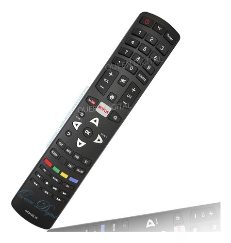 Control Remoto Para Rca L55p1uhd L32nxsmart Hitachi Tcl 55p1