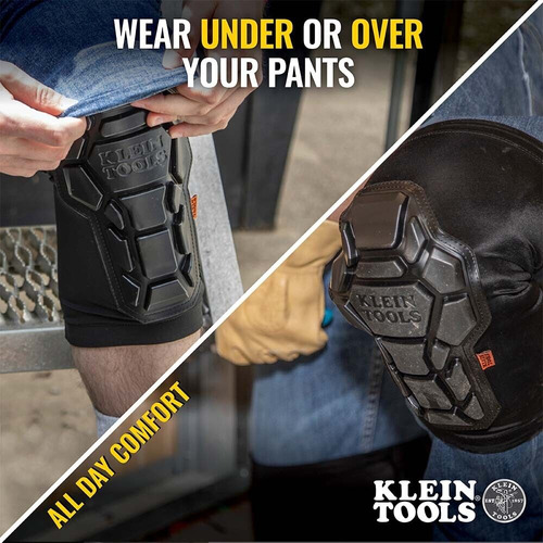 Klein Tools 60615 Heavy Duty Knee Pad Sleeves, S/m Yyn