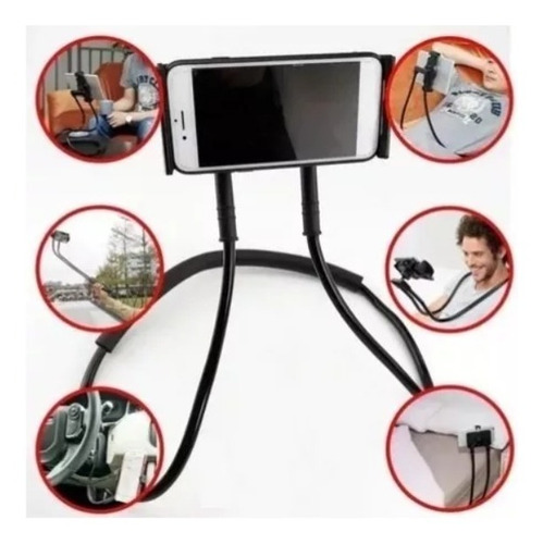 Soporte Para Celulares Tabletas Holder Para El Cuello Flex