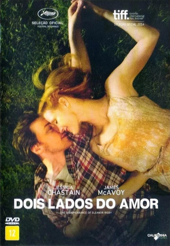 Dois Lados Do Amor - Dvd - James Mcavoy - Jessica Chastain
