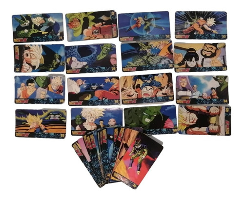 31 Tarjetas Dragon Ball Z Ultra Cards Imagic