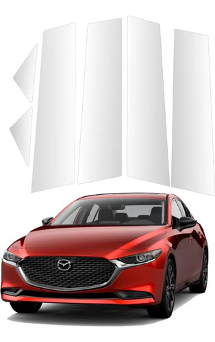 Kit Transparente Postes Puertas Mazda 3 Sedan 2019 A 2024