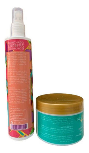 Kit Planchado Express+mascarilla Suero Restructurante Nekane