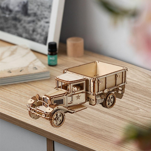 Modelo De Madera Del Kit De Rompecabezas De Niños Para