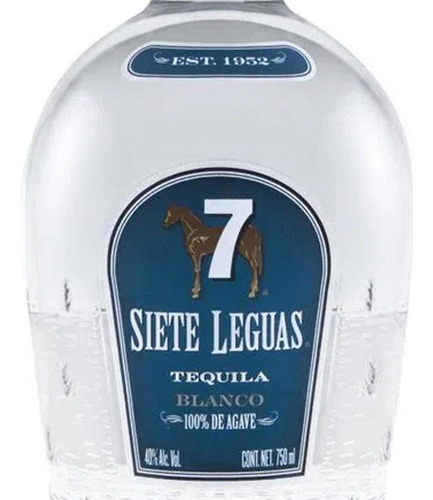 Tequila 7 Leguas Blanco 700 Ml