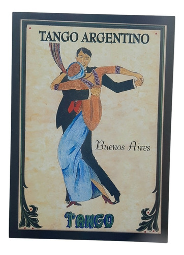 Poster Lamina Tango Musica Gardel Pugliese Piazzolla 46x30cm