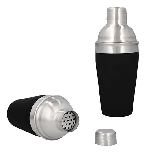Imagen 3 de 9 de Coctelera Shaker Bar Bebidas 540 Ml Acero