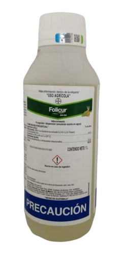 Folicur 1lt Fungicida De Uso Agricola Tebuconazole