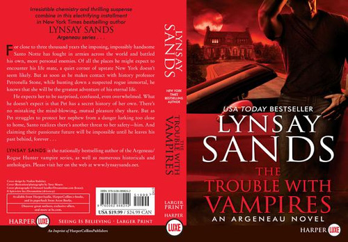 The Trouble With Vampires: An Argeneau Novel, De Sands, Lynsay. Editorial Harperluxe, Tapa Blanda En Inglés