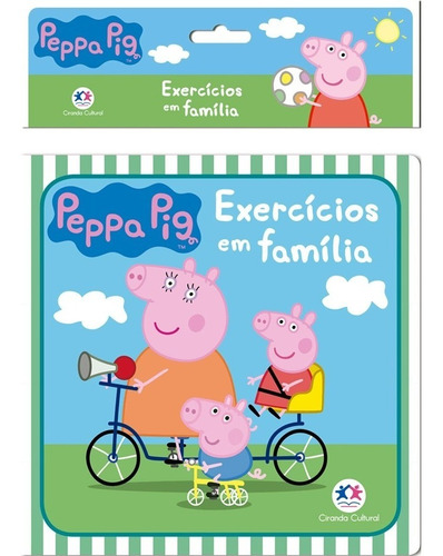 Livro De Banho: Peppa Pig - Exercícios Em Família