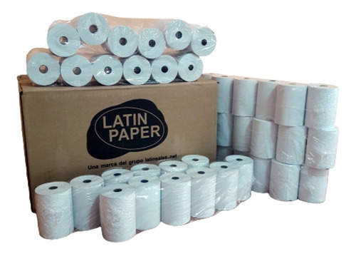 Imagen 4 de 8 de 72 Rollos Papel Térmico 80mm - Fiscal - Comandera 45mts
