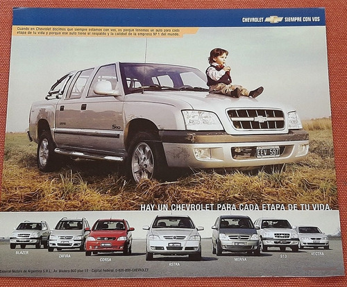 Publicidad Chevrolet S10 Limited