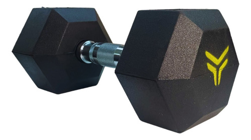 Mancuerna Hexagonal Engomada 27.5 Kg Dumbbell Full Fitness