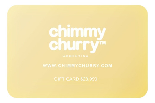 Gift Card Chimmy Churry 23.990