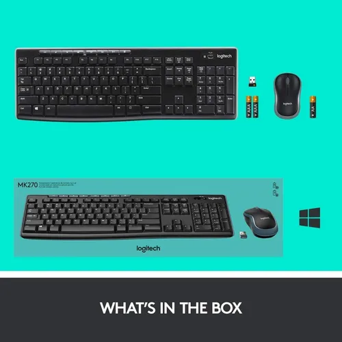 Logitech mk270 mercadolibre new arrivals