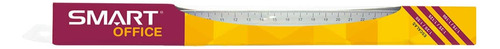 Escalimetro Triangular Metalico De 30 Cm Smart Con 6 Escalas
