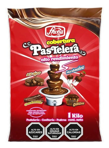 Chocolate Cobertura Pastelera De Fruna 1 Kilo Pasteleria