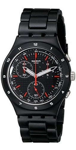 Reloj Swatch Unisex Ycb4019ag Aluminium Black Dial