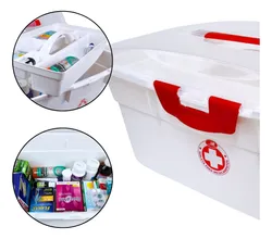 Comprar Maleta Caixa Primeiros Socorros De Medicamentos C/1 Bandejas no Mercado Livre