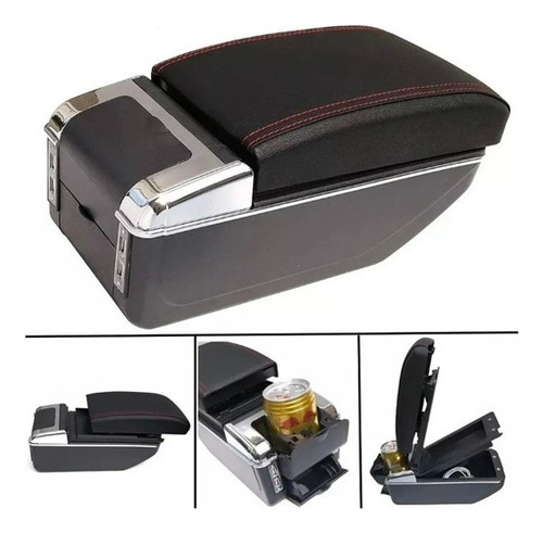 Portavaso Apoya Brazos Auto Universal Base 7 Usb