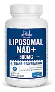 Nad Liposomal 500 Mg Trans-resveratrol 300 Mg Absorción A1