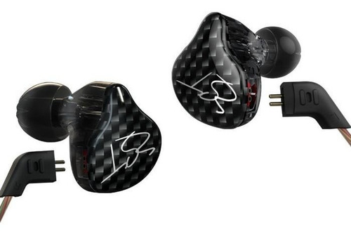 Imagen 3 de 7 de Auriculares In Ear Kz Zst Pro 2 Vias Monitor Sin Micrófono