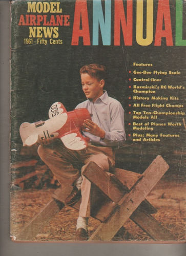 Revista * Model Airplane News Anual 1961 - Aeromodelismo