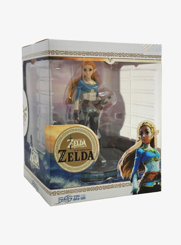 Imagen 3 de 6 de Figura Estatua Princesa Zelda Breath Of The Wild