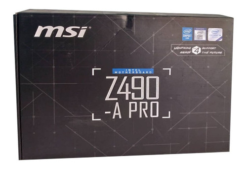 Tarjeta Madre Msi Z490-a Pro Socket Lga 1200 Ddr4 