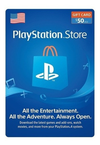 Playstation Network Gift Card 50 Usd 