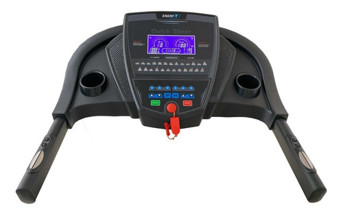 Imagen 3 de 3 de Cinta de correr eléctrica Enerfit 830 220V color negro