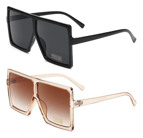 Lentes cuadrados grandes hombre sales