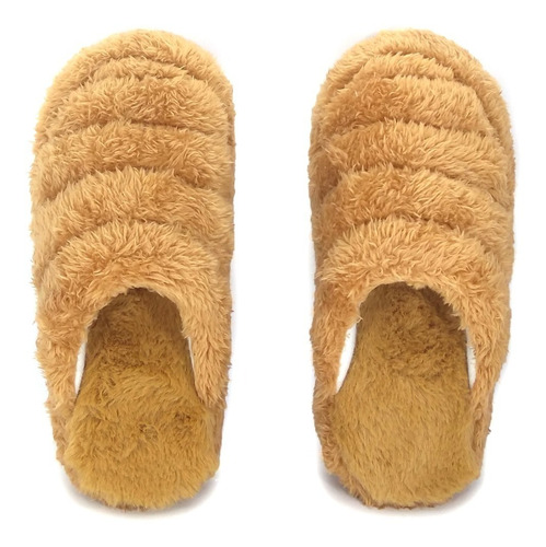 Imagen 4 de 8 de Pantufla Mujer Invierno Abrigo Cerradas Moda Indica Citadina